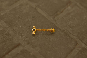 Gold Hammer pin