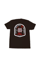 Load image into Gallery viewer, Support your local red and white 81 Ohio T-shirt