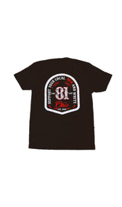 Support your local red and white 81 Ohio T-shirt