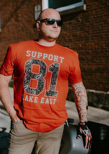 Red 81 bandana shirt